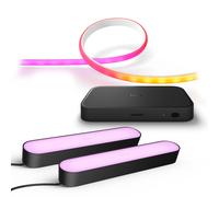 Philips Pacchetto: Lightstrip Gradient + Hue Sync Box 8K + 2 barre luminose Play nere