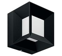 Philips - Parterre Wall Lantern Black 1x8W 230V