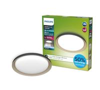 Philips Pebblo UltraEfficient soffitto, SceneSwitch, nero, 10W, 1950Lm, 4000K, IP20