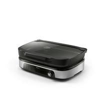 Philips - Grill Da Tavolo Serie 5000 Hd6212/90-alluminio Philips