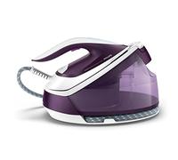 Philips PerfectCare Compact Plus Ferro da Stiro con Caldaia - 2400W, Colpo di Vapore 450g, Pressione 6,5 Bar, Tecnologia OptimalTEMP, Serbatoio 1,5 l, Viola/Bianco (GC7933/30)