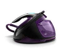 Philips PerfectCare Elite Plus Ferro da Stiro con Caldaia - 2700W, Colpo di Vapore 550g, Pressione 7,7 Bar, Tecnologia OptimalTEMP, Serbatoio 1,8 l, Viola/Nero (GC9675/80)