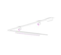 Philips Perifo kit base per soffitto a L (2 lampade spot, 1 barra luminosa)