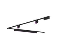 Philips Perifo kit base per soffitto a L (2 lampade spot, 1 barra luminosa)