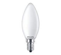 PHILIPS Phil CorePro - Lampadina a LED 4,3 W E14, 2700 K, B35, Opaca, Luce Calda, Extra IP44