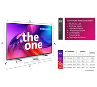 PHILIPS 55PUS8518/12 TV LED, 55 pollici, UHD 4K
