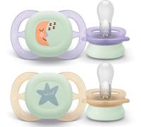 Philips PHILIPS AVENT SUCCHIETTI NIGHT ULTRASTART 0-2M LUNA STELLA 2 PEZZI