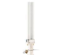 PHILIPS PL-S 9W/10 G23 2 PIN COME OSRAM DULUX S 9W/78 BLUE UVA ATTINICA [EEK: A]