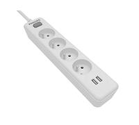 Philips Prese a 4 Vie - SPN3042WA/19-230V - con USB - Bianco