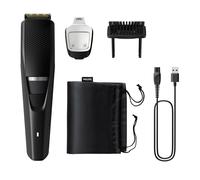 Philips Pro Regolabarba Lame in Titanio BeardSense 2,5x Ricarica Rapida di...