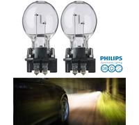 Philips PW16W 12177 16W Due Lampadine Indietro Up Reverse Luce Ricambio Stock OE