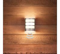 Philips Python Applique da esterno LED con sensore in acciaio inox Philips