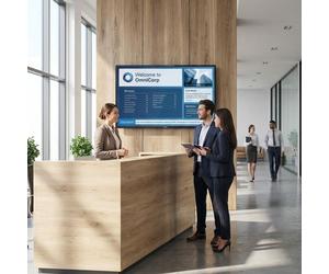 PHILIPS Q-Line - 65 Schermo signage da 65" con risoluzione 4K, Android 10 e funzionamento 18 ore al giorno, 7 giorni alla settimana, ideale per una
