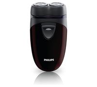 Philips PQ206/18 - Rasoio elettrico da viaggio, senza fili, alimentato a batteria