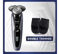 Philips Series 9000 S9311 Rasoio Elettrico Wet & Dry, Lame di Precisione V-Track