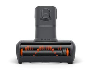 Philips Rechargeable electric broom attachment, 1 Mini Turbo Brush, compatible with SpeedPro (Aqua) and 5000 Series (Aqua), Negro (FC8079/01)