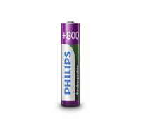 Philips Rechargeables Batteria R03B2A80/10 NEW