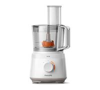 Philips Robot da Cucina Compatto - 700W, 16 Funzioni, Recipiente da 2.1L, Lama in Acciaio Inossidabile (HR7310/00)