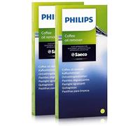 Philips Saeco CA6704/10, pastiglie sgrassanti per caffè, confezione da 2 pezzi con 6 pastiglie da 1,6 g cadauna