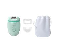Philips Satinelle Essential Epilatore compatto con filo e Opti-light Philips