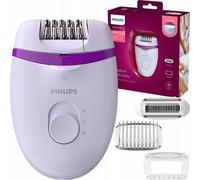 Philips Satinelle Essential Epilatore compatto per gambe con filo e Opti-light