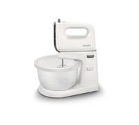 Philips Sbattitore Elettrico - 450W, 5 Velocità + Turbo, Frusta Doppia, Impastatore, Grigio (HR3741/00)