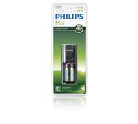 Philips SCB1240NB Caricabatterie MultiLife, 800 mAh, Nero
