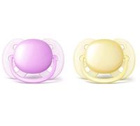 Philips SCF211/20 Succhietto Ultra-Soft 0-6 Mesi con Scudo Flexifit e Tettarella Ortodontica