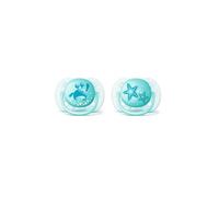 Philips SCF226/20 Succhietto Ultra-Soft 0-6 Mesi con Scudo Flexifit e Tettarella Ortodontica