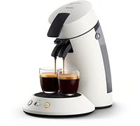 Philips Senseo Original Plus CSA210/10 - Macchina per cialde da caffè, tecnologia Coffee Boost, in plastica riciclata, 0.7 lt , colore: Bianco