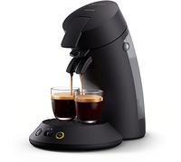 Philips Senseo Original Plus CSA210/60 - Macchina per cialde da caffè, tecnologia caffè boost, in plastica riciclata, colore: Nero