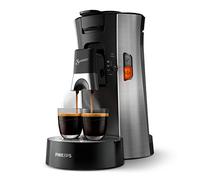 Philips Senseo Select CSA250/10 Macchina per cialde (Crema Plus, spessore del caffè Plus, funzione memo) Acciaio spazzolato
