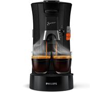 PHILIPS Senseo Select ECO CSA240/20 - Macchina per cialde da caffè, con funzione memo in plastica riciclata, colore: Nero