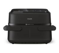 Philips Serie 1000 Airfryer con cestello flexi/doppio, friggitrice ad aria da 7.1L, 10 metodi di cottura, App per ricette NA150/00