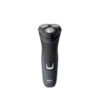 Philips Serie 1000 Dry Rasoio Elettrico Uomo con Lame PowerCut, Blu Malibu