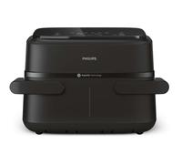 Philips Serie 1000 Airfryer con cestello flexi/doppio, friggitrice ad aria da 7.1L, 10 metodi di cottura, App per ricette NA150/00