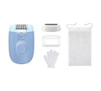 Philips Serie 2000 Epilatore con filo azzurro con 4 accessori BRE247/00 Philips