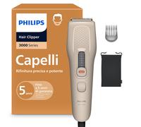 Philips Tagliacapelli e Regolabarba Serie 3000 con 9 Impostazioni Lunghezza Step