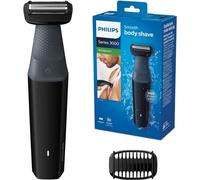 Philips Serie 3000 Trimmer corpo impermeabile, 1 zoccolo a clip, 3 mm, 50 min di autonomia per 8 ore di carica (modello BG3010/15)