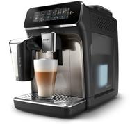 Philips Serie 3300 Nero / Cromo EP3347/90 Macchina da caffè con macinacaffè, 6 bevande, caraffa LatteGo - Nouvo