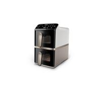 PHILIPS Airfryer Verticale Serie 4000 da 10L NA462/80 FRIGGITRICE AD ARIA, capacità 10 l, Max potenza 2750 W, 6 programmi, 40 °C a 200 °C, Bianco