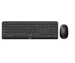 Philips serie 4000 SPT6407B/19 tastiera Mouse incluso Universale RF wireless + Bluetooth AZERTY Francese Nero - Nouvo