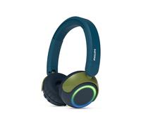 Philips TAK4200CT Serie 4200 Cuffie pieghevoli per bambini on-ear wireless - 45 ore di riproduzione a volume limitato, Condivisione audio, Cavo 3,5mm e USB-C incluso - Cristallo verde acqua