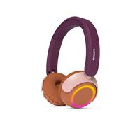 Philips Serie 4000 TAK4200MP/00 cuffia e auricolare Wireless A Padiglione Musica e Chiamate Bluetooth Arancione, Viola, Rosa Philips
