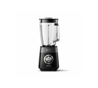 FRULLATORE PHILIPS Serie 5000 STH3030/00, Potenza 1200 W, Caraffa da 2 l, 3 velocità, Vetro, ProBlend Plus, Lama a stella 4 punte in acciaio inossidabile., Nero/Metallo