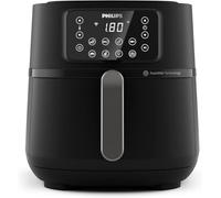 Philips 5000 series HD9285/90 friggitrice Singolo 7,2 L Indipendente 2000 W Friggitrice ad aria calda Nero, Argento