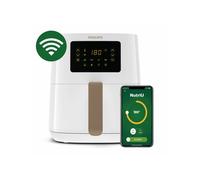 Philips Serie 5000 HD9255/30 friggitrice Singolo 4,1 L Indipendente 1400 W Friggitrice ad aria calda Oro, Bianco