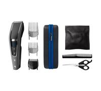 PHILIPS Hair Clipper Serie 7000 Regolacapelli Con Tecnologia Trim-N-Flow Pro, Modello Hc7650/15, Argento Nero