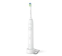 Philips Sonicare 5500, spazzolino elettrico sonico con 1 livello di intensità, avviso di pressione, EasyStart, Smartimer e BrushPacer, bianco, modello HX7110/01 [Nuova tecnologia]
