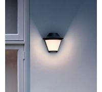 Philips - Serres Wall Lantern Black 1x42W 230V